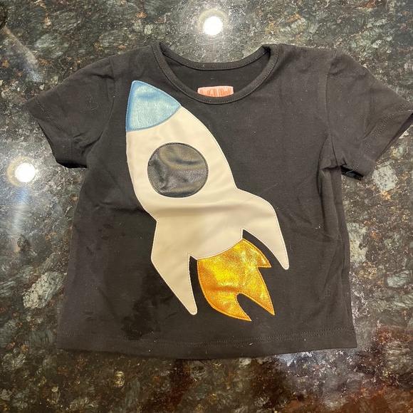 Wauw Capow by Bang Bang Space Rocket Tee - Picture 1 of 3